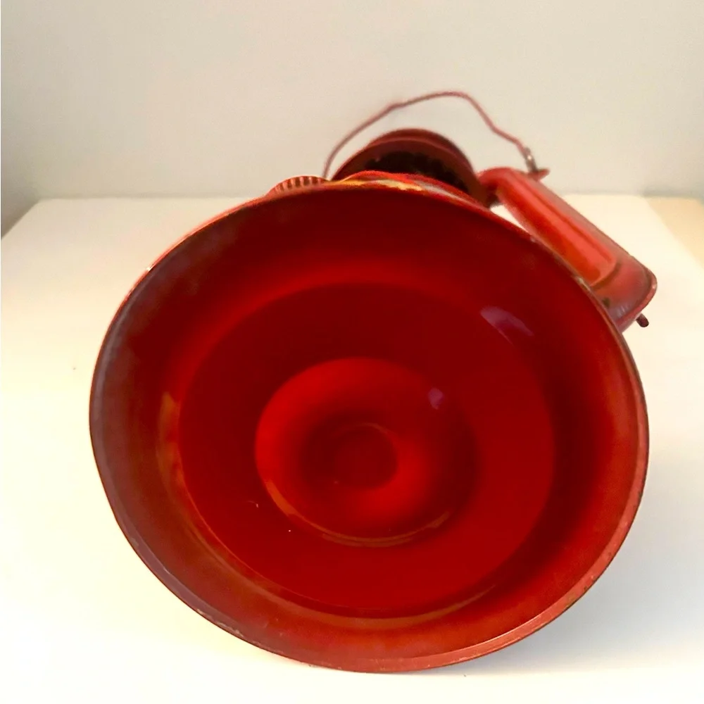 Vintage red metal